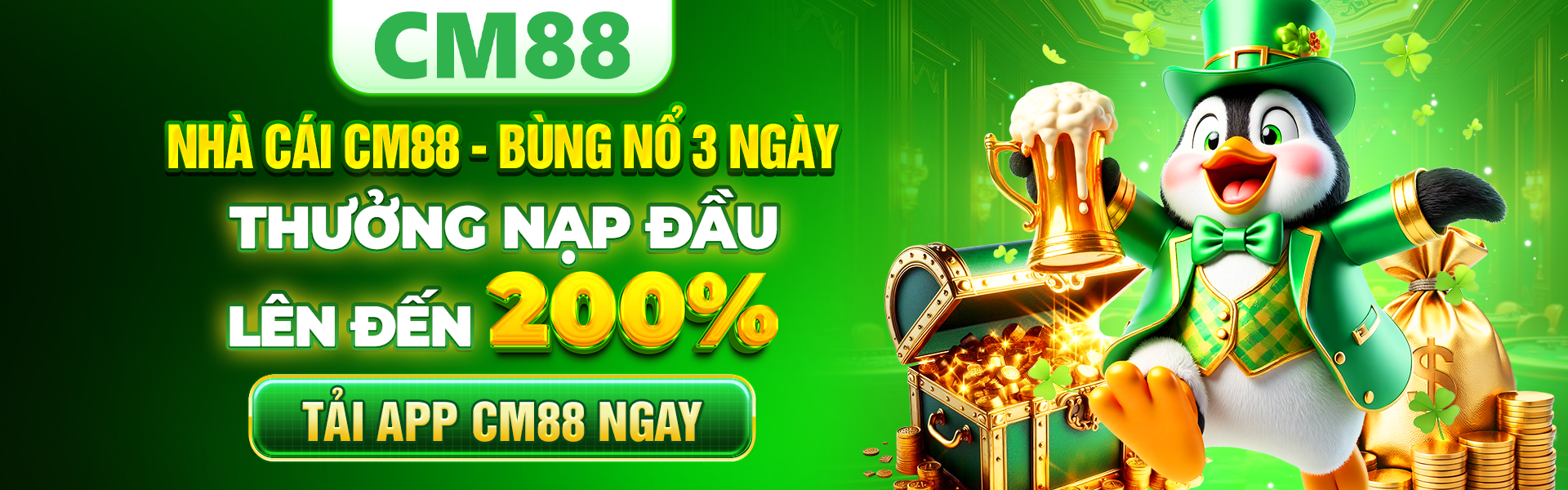 Nhà cái CM88 group thưởng khủng 88K
